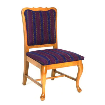 Queen Anne Curved Top Side Chair