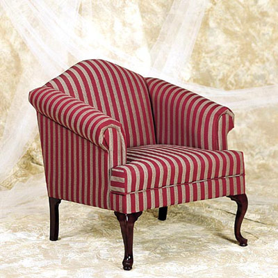 Queen Anne Camelback Chair