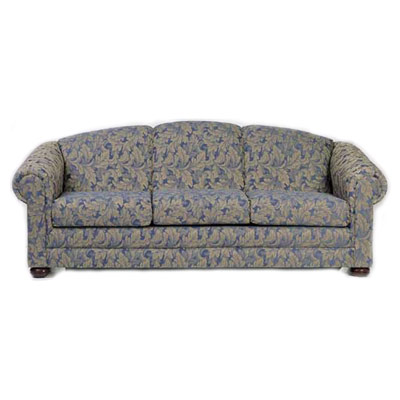 Bun Foot Sofa with Loose Cushions